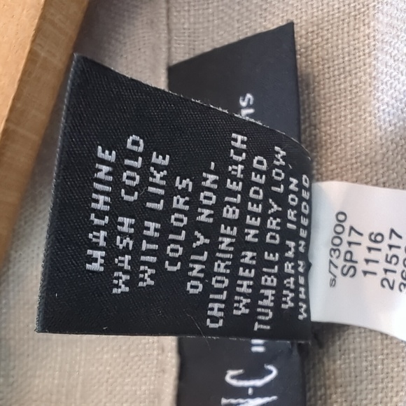 National Concepts size Medium tan Linen Jacket - Picture 7 of 7